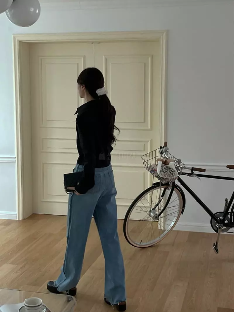 Lefave - Korean Women Fashion - #momslook - Over Jeans - 9