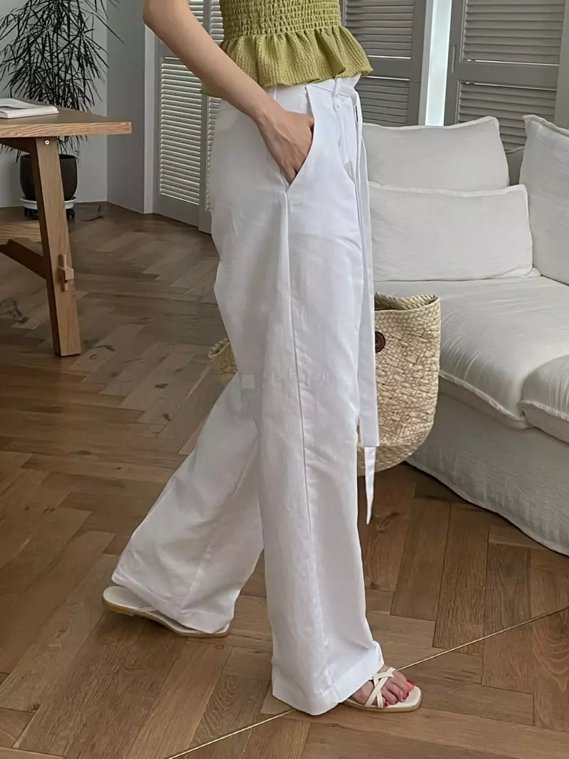 Lefave - Korean Women Fashion - #momslook - Stone Pants - 8