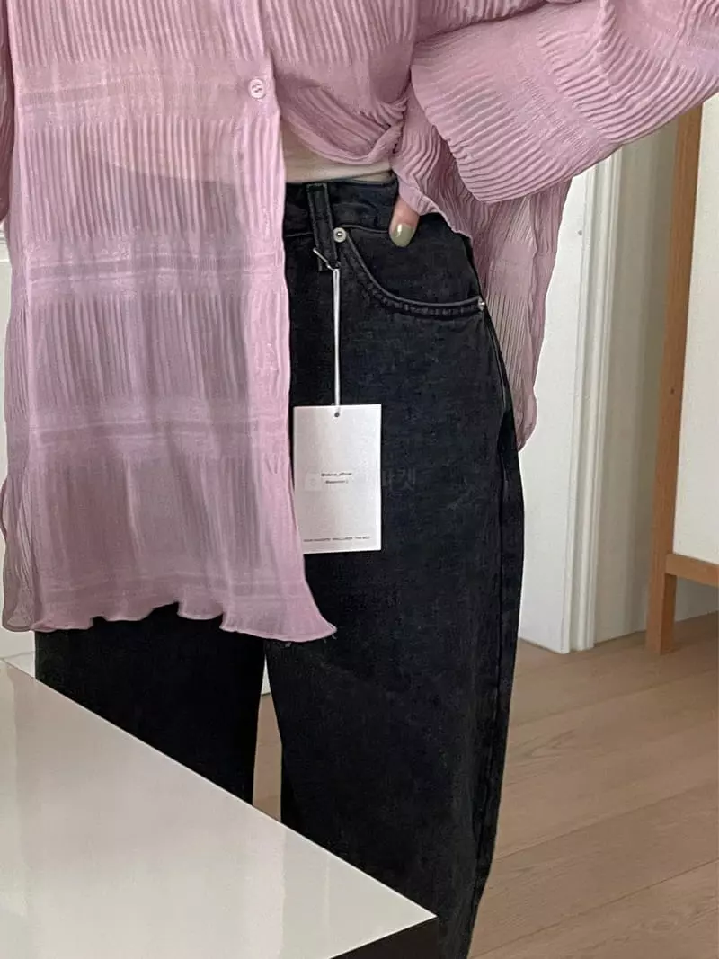 Lefave - Korean Women Fashion - #momslook - Black Washing Jeans - 8