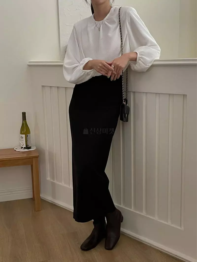 Lefave - Korean Women Fashion - #momslook - Button Back Blouse - 5