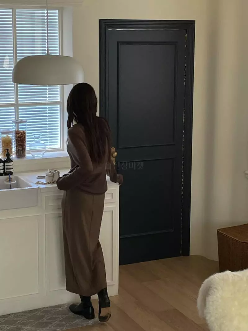 Lefave - Korean Women Fashion - #thatsdarling - Slit Skirt - 5