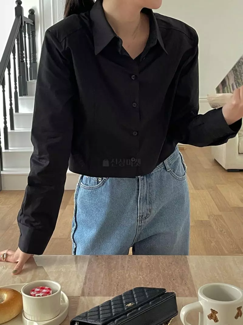 Lefave - Korean Women Fashion - #womensfashion - Crop Shirt - 7