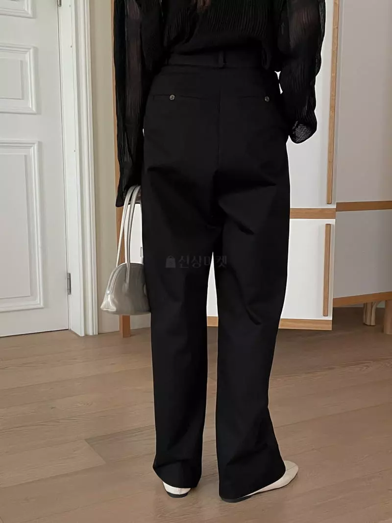 Lefave - Korean Women Fashion - #womensfashion - Chino Pants - 12