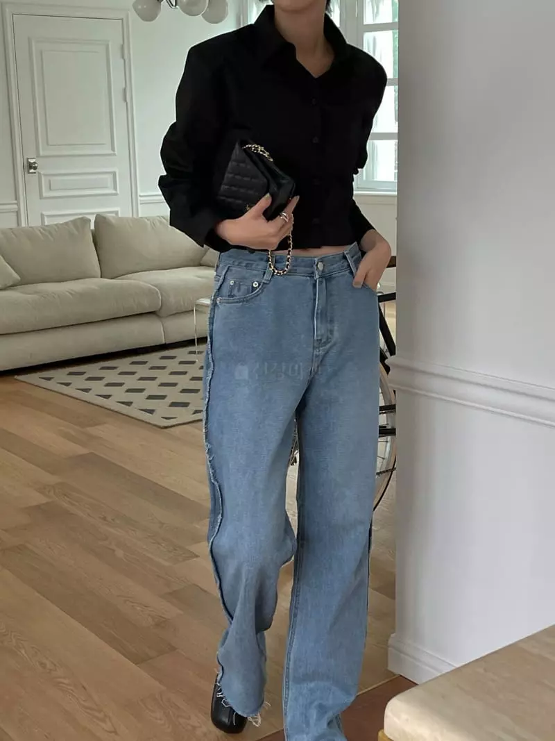 Lefave - Korean Women Fashion - #womensfashion - Over Jeans - 10