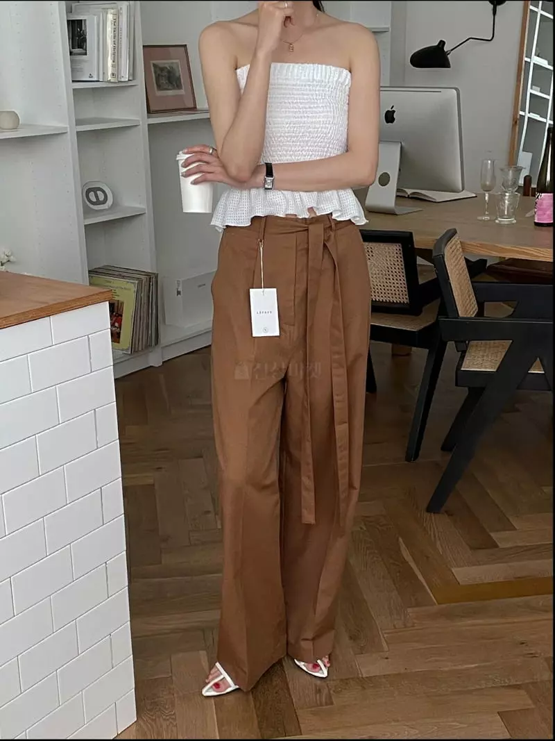 Lefave - Korean Women Fashion - #womensfashion - Stone Pants