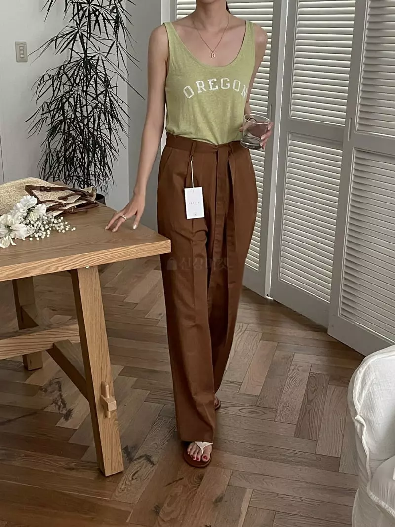 Lefave - Korean Women Fashion - #womensfashion - Stone Pants - 3