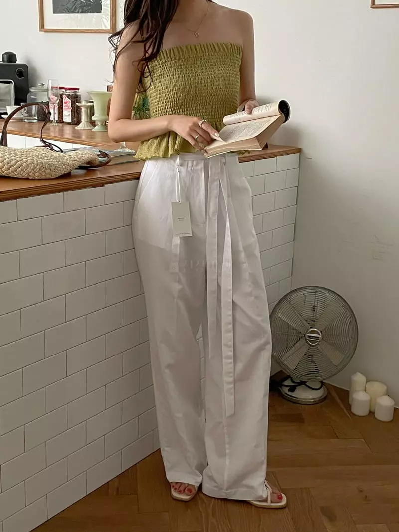 Lefave - Korean Women Fashion - #womensfashion - Stone Pants - 7