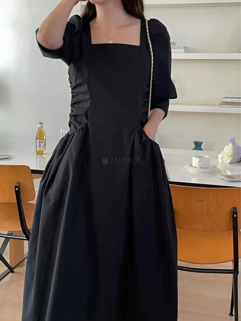 Lefave - Korean Women Fashion - #womensfashion - Square One-piece - 10