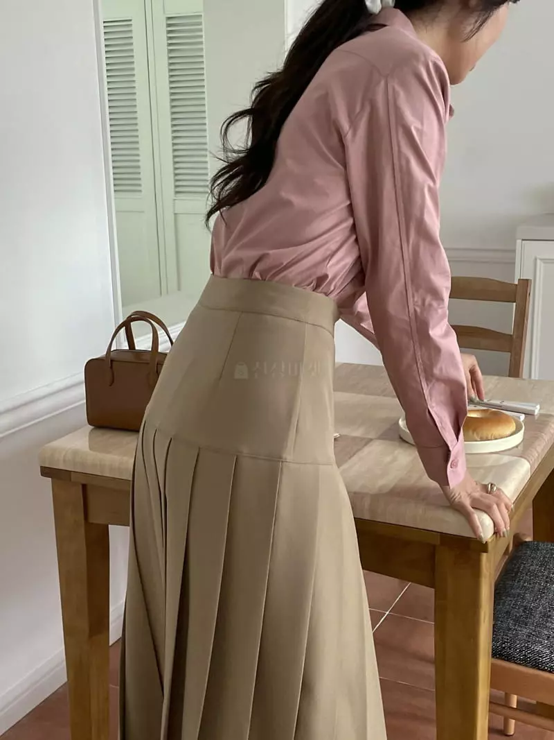 Lefave - Korean Women Fashion - #womensfashion - Maxy Wrinkle Skirt - 7