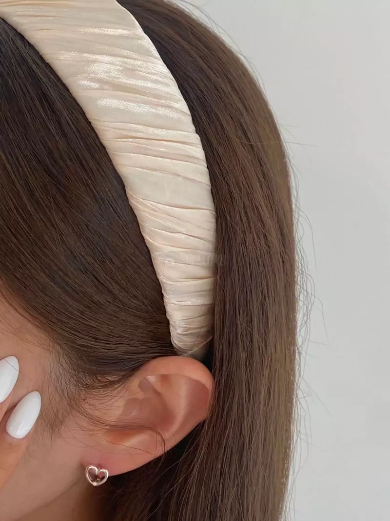 Lemei - Korean Women Fashion - #momslook - H062 Shirring Hairband - 5