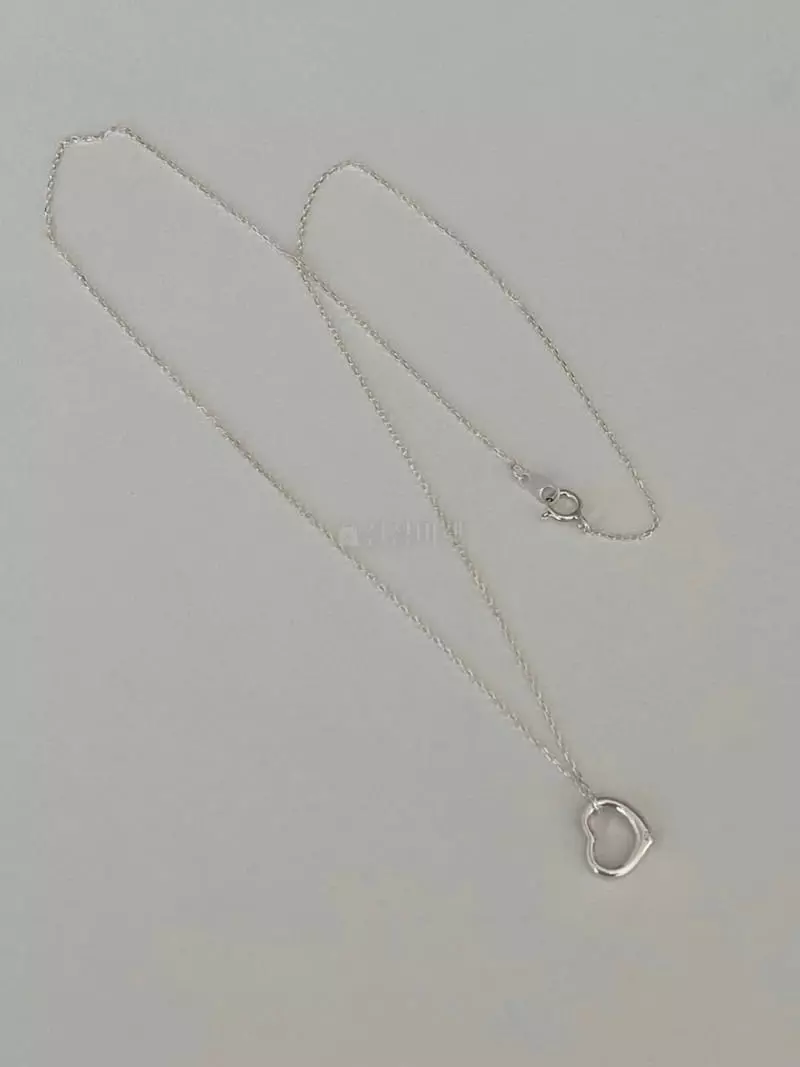 Lemei - Korean Women Fashion - #momslook - N111 Heart Necklace - 7
