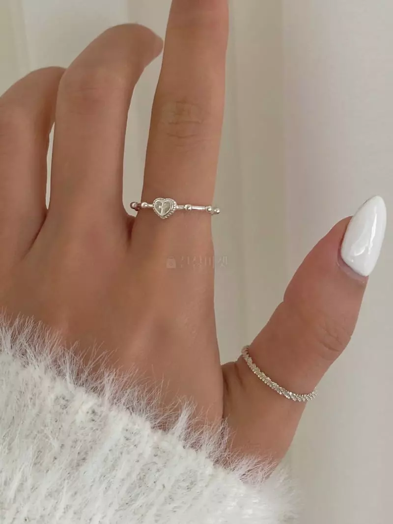 Lemei - Korean Women Fashion - #momslook - R096 Ring - 2