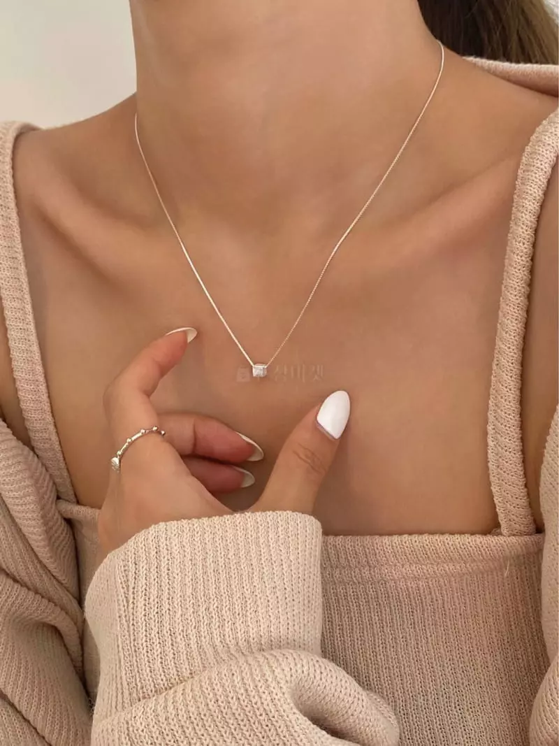 Lemei - Korean Women Fashion - #momslook - N107 Necklace