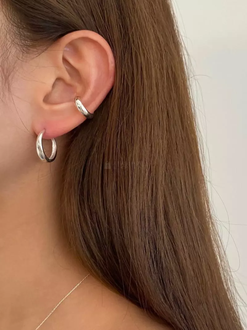 Lemei - Korean Women Fashion - #womensfashion - E065 Earcuf - 5