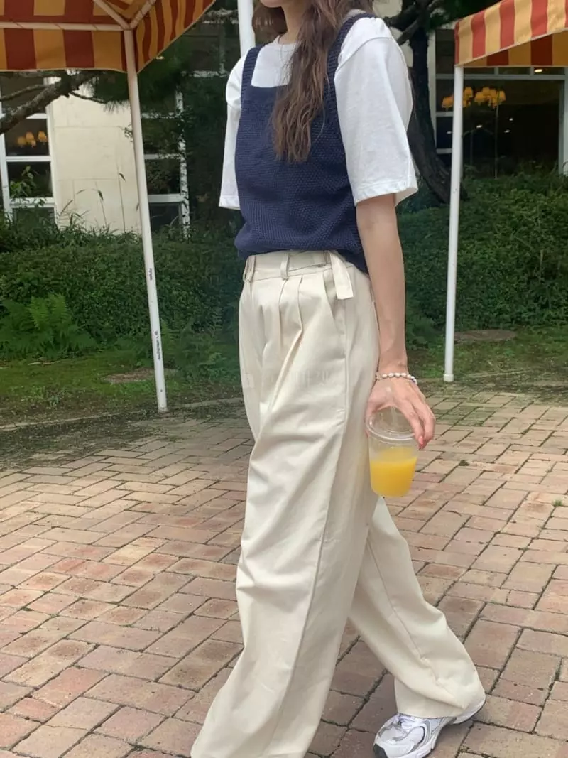 Leneuf - Korean Women Fashion - #shopsmall - Bijou Pants  - 7