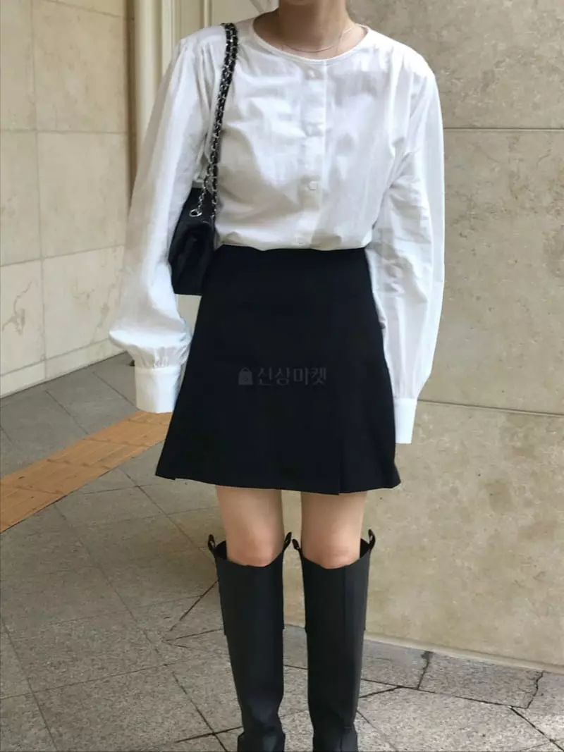 Leneuf - Korean Women Fashion - #vintageinspired - Lelen Blouse - 7