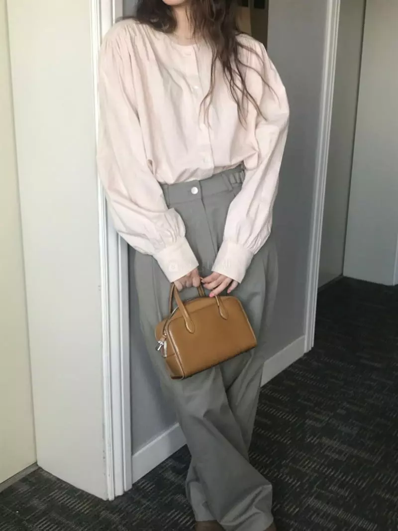 Leneuf - Korean Women Fashion - #vintagekidsstyle - Bijou Pants  - 3
