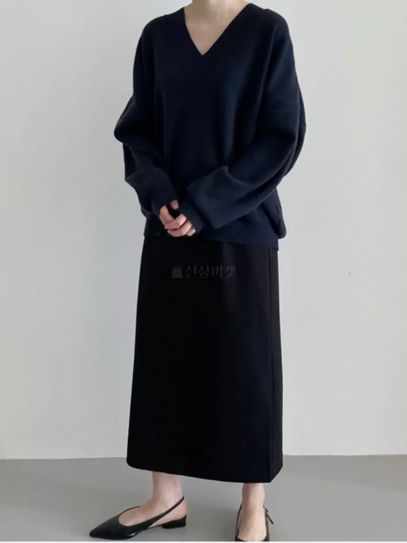 Leneuf - Korean Women Fashion - #womensfashion - Cash Knit Tee - 3