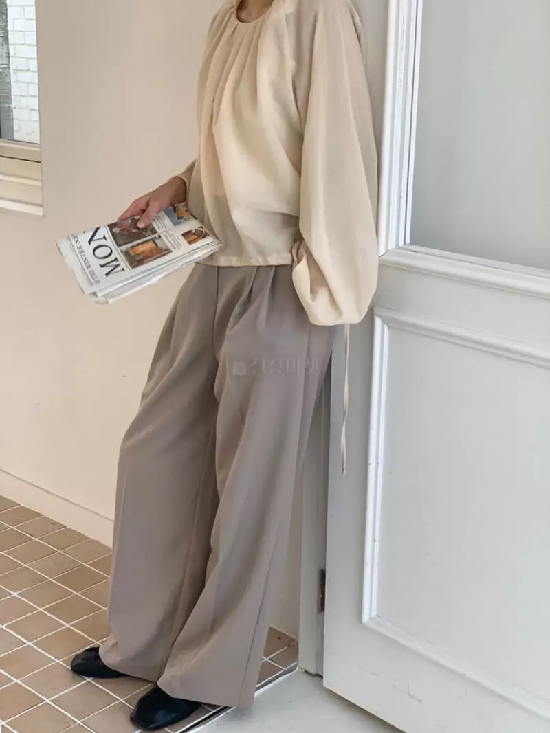 Leneuf - Korean Women Fashion - #womensfashion - Weasel Blouse - 3