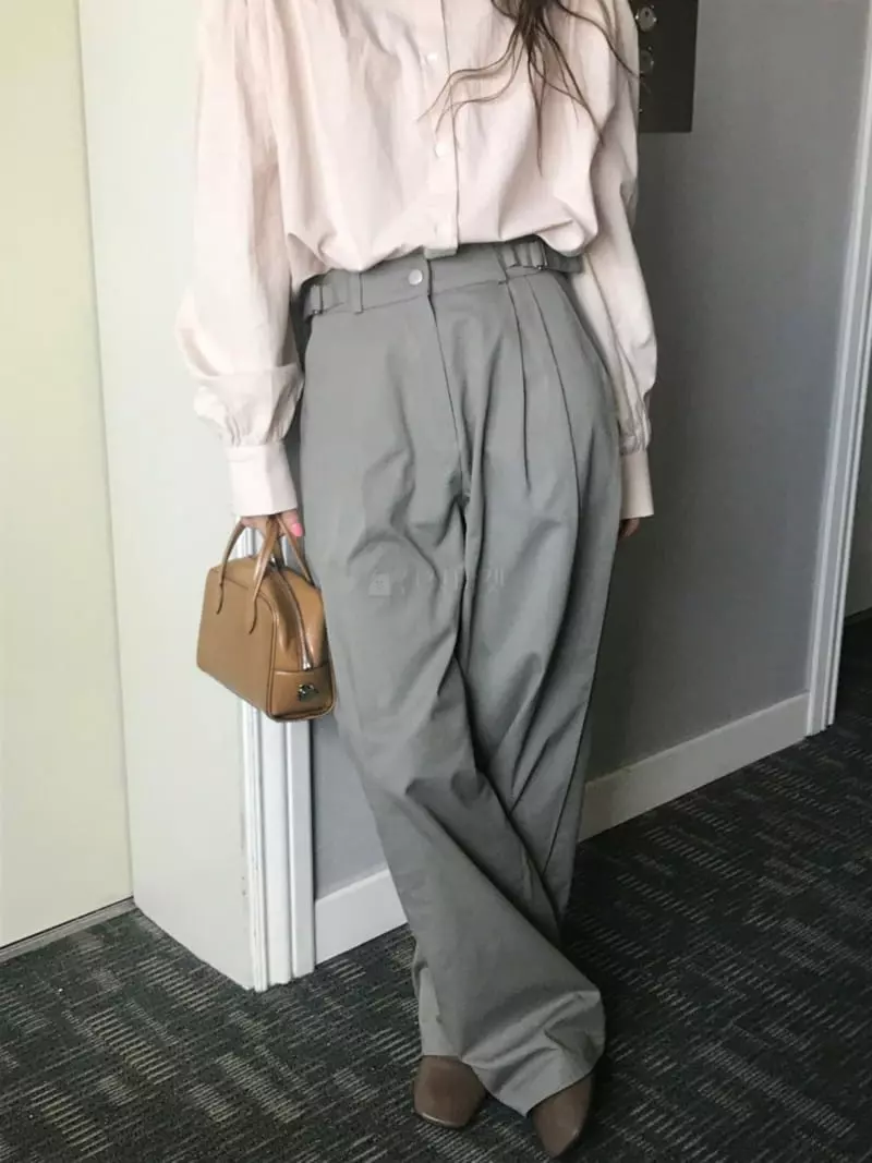Leneuf - Korean Women Fashion - #womensfashion - Bijou Pants 