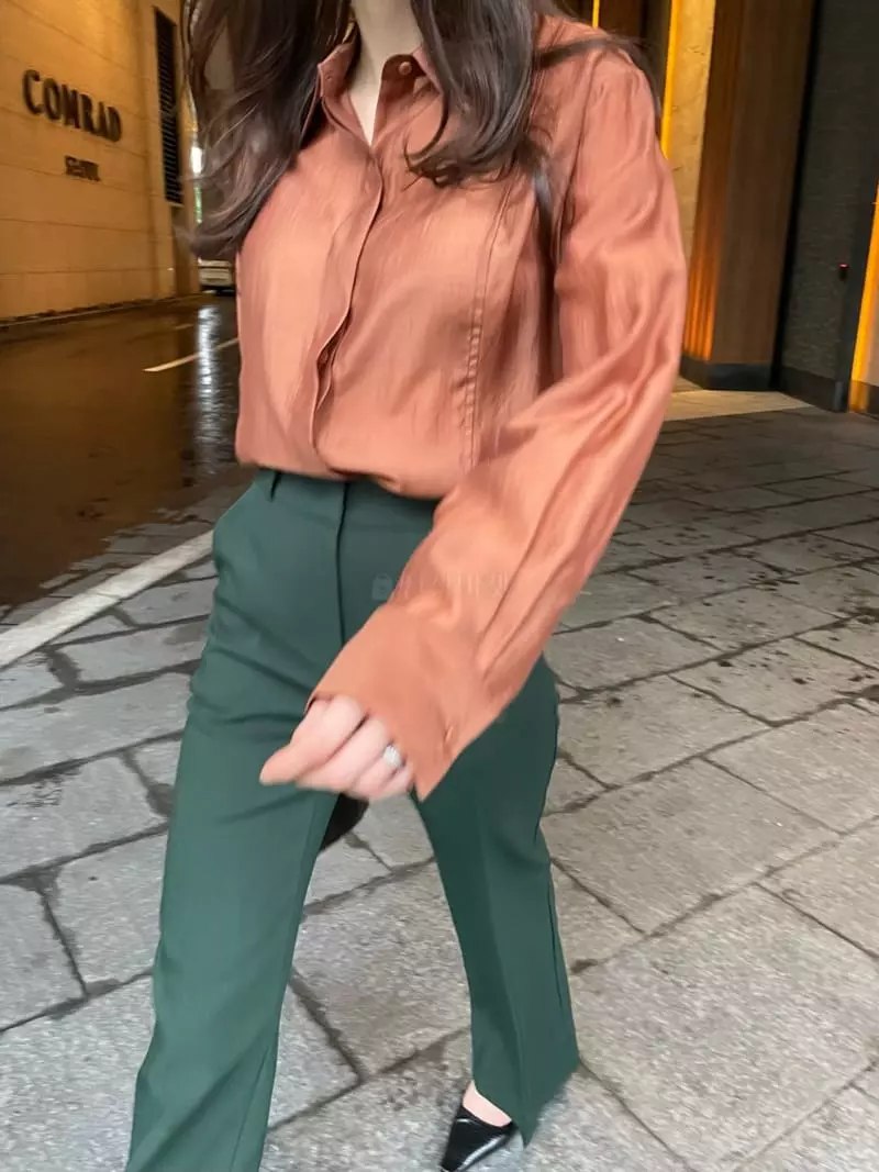 Levase - Korean Women Fashion - #momslook - French Pants - 3