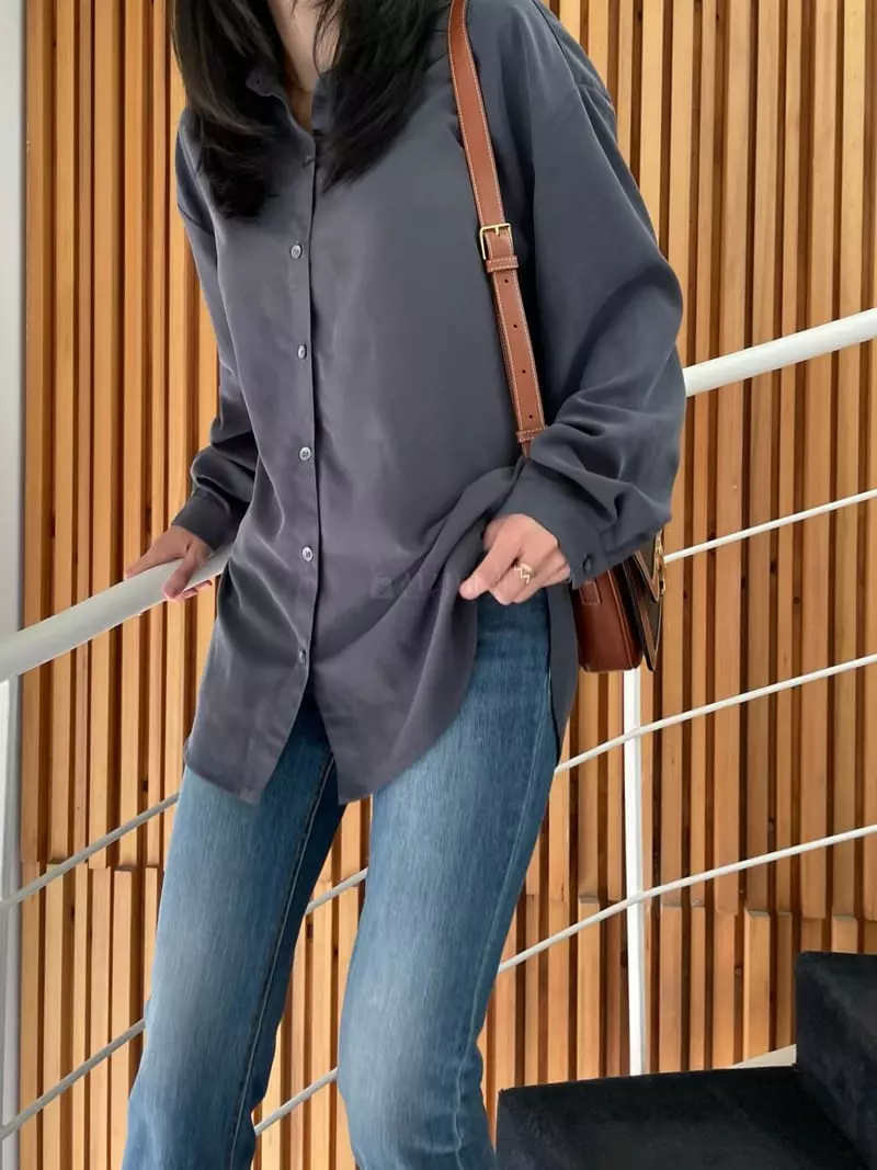 Levase - Korean Women Fashion - #momslook - Frim Shirt - 2