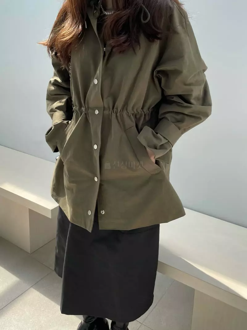 Levase - Korean Women Fashion - #momslook - Puff Field Jumper - 2