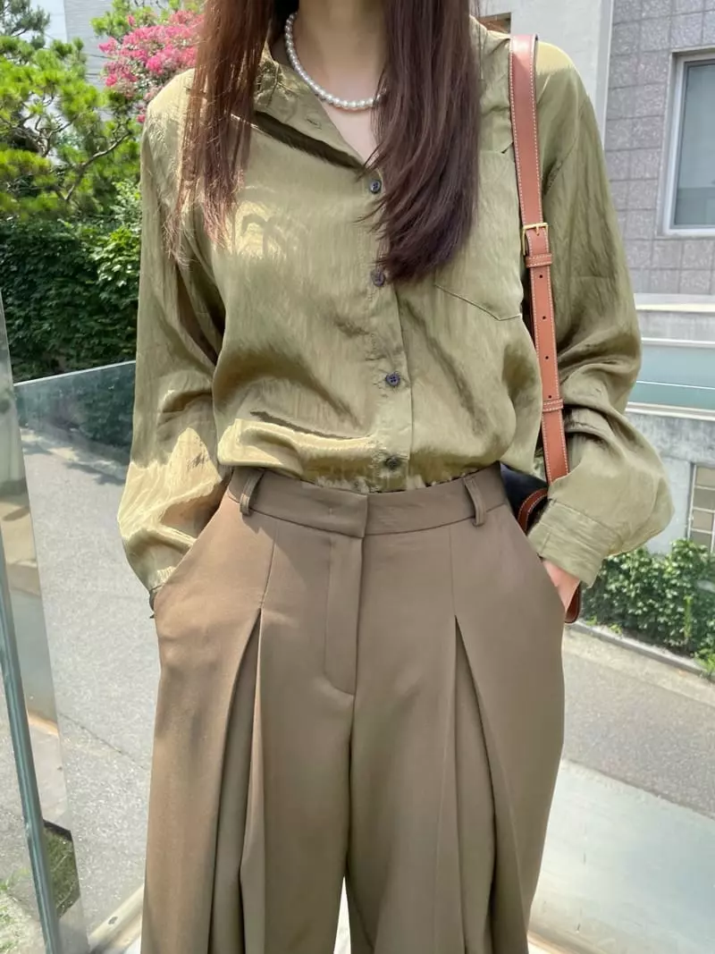Levase - Korean Women Fashion - #momslook - Camue Pants - 8