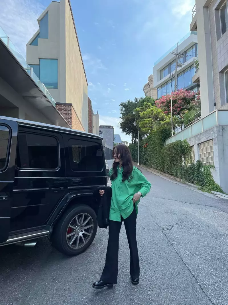Levase - Korean Women Fashion - #momslook - Vivid Shirt - 5