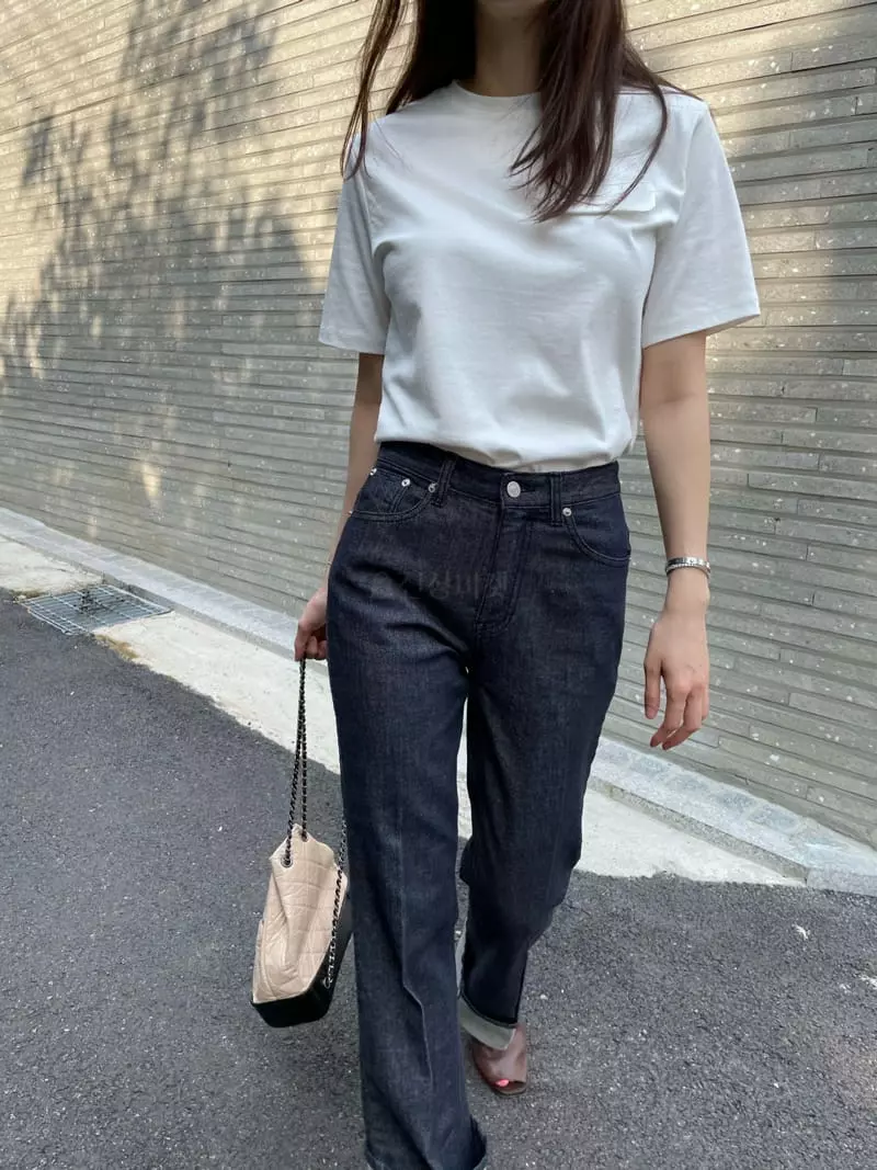 Levase - Korean Women Fashion - #momslook - Bunddo Tee - 2