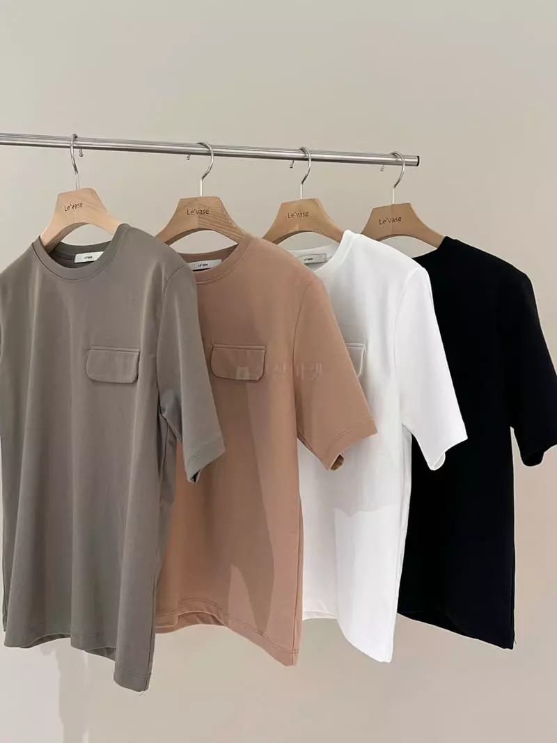 Levase - Korean Women Fashion - #momslook - Bunddo Tee - 6