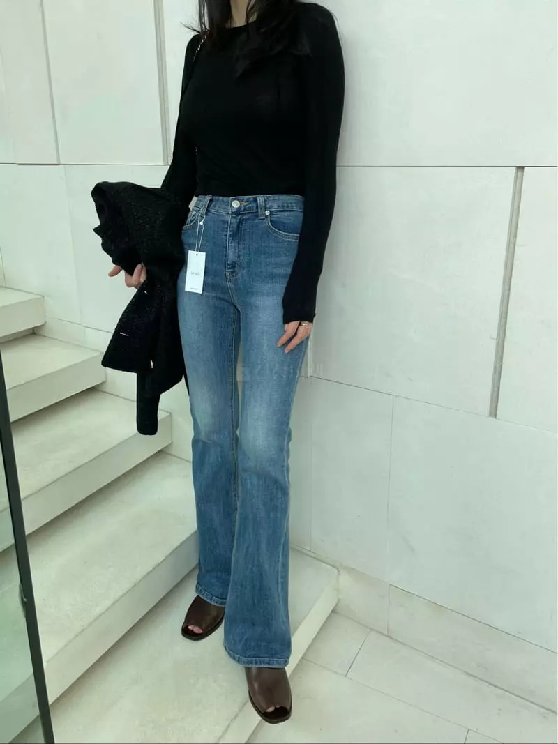 Levase - Korean Women Fashion - #momslook - Bootscut Pants