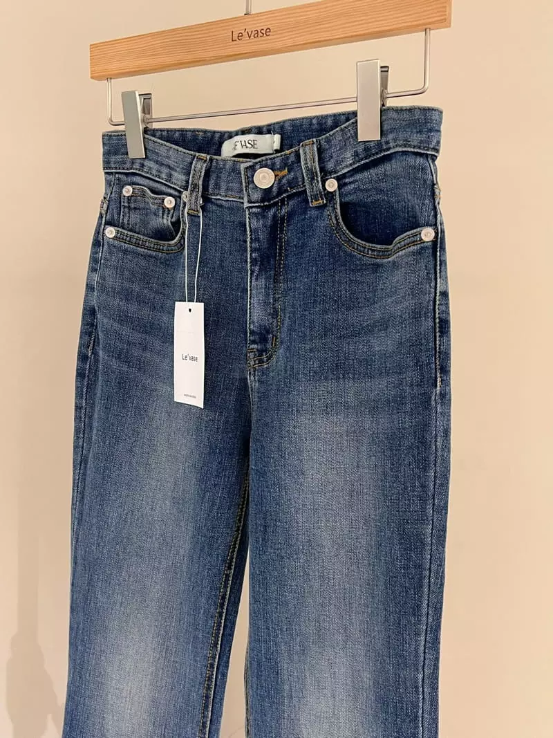 Levase - Korean Women Fashion - #momslook - Bootscut Pants - 9