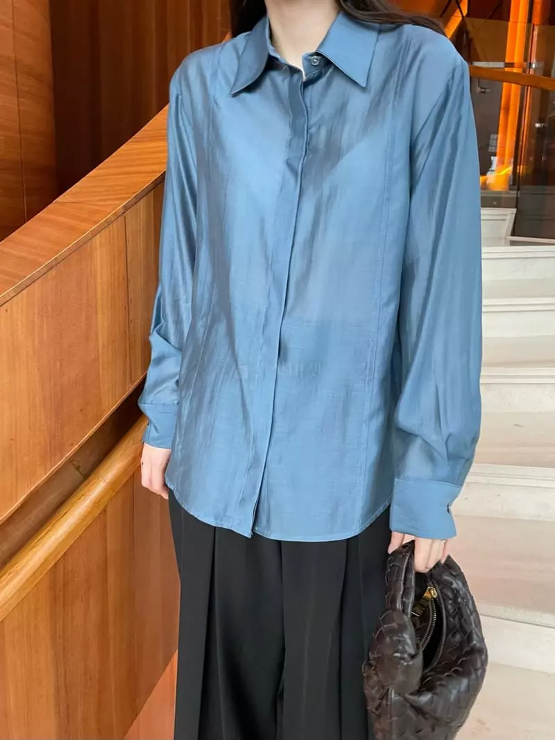 Levase - Korean Women Fashion - #momslook - Base Blouse - 6