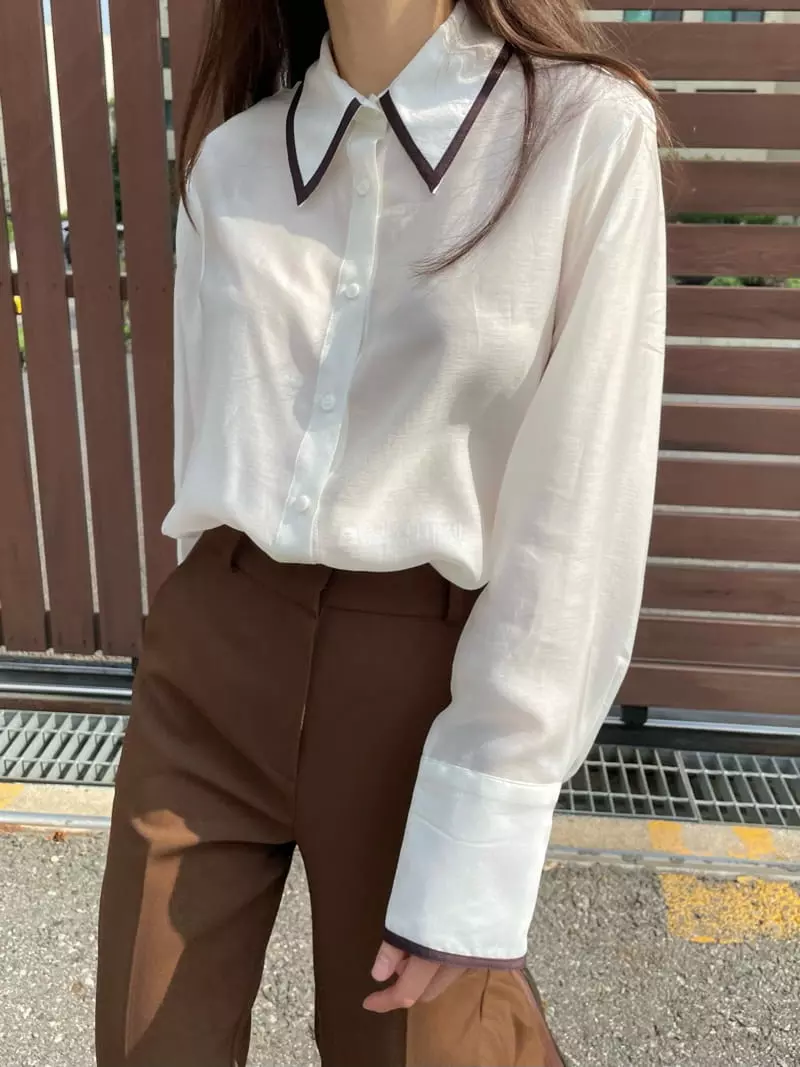 Levase - Korean Women Fashion - #momslook - Matching Blouse - 3