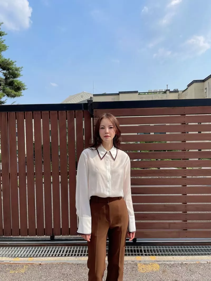 Levase - Korean Women Fashion - #momslook - Matching Blouse - 5