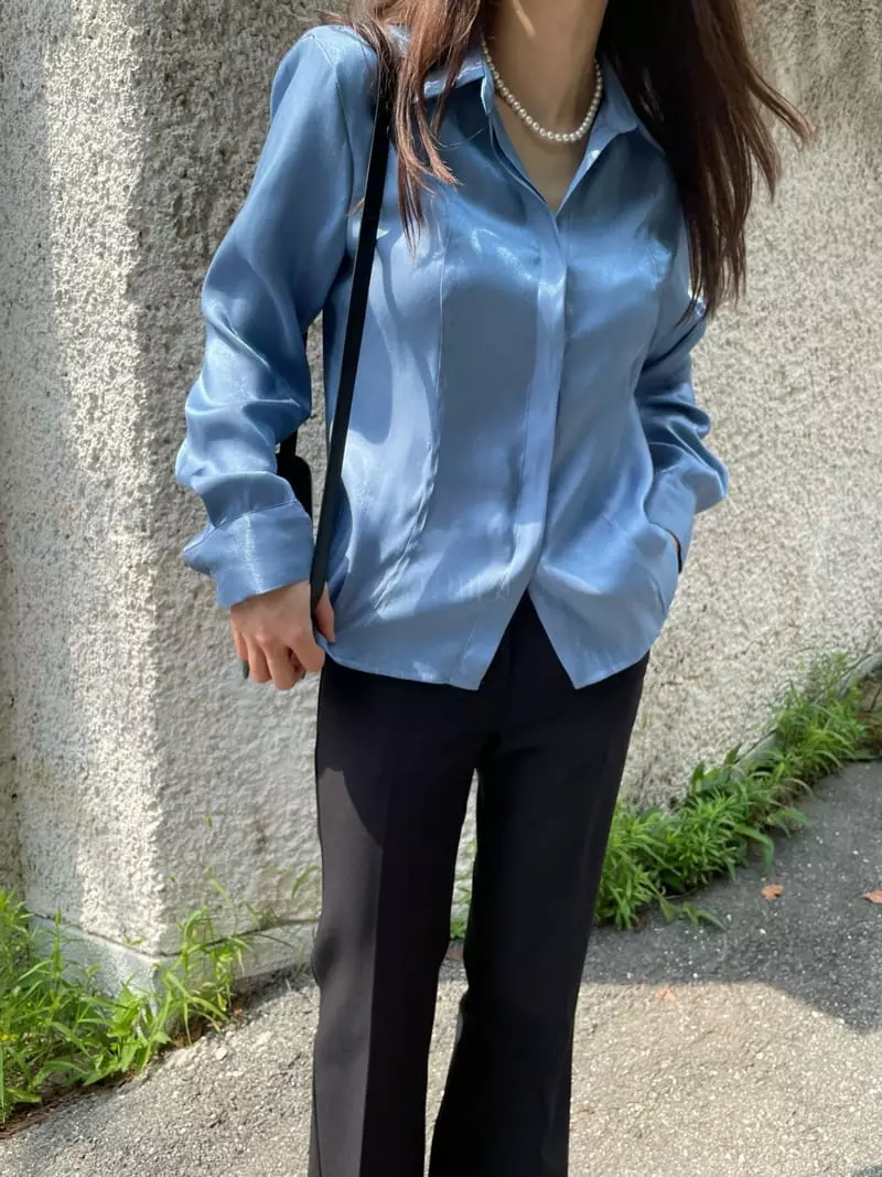 Levase - Korean Women Fashion - #momslook - Gloary Blouse - 3