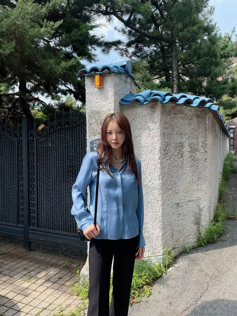 Levase - Korean Women Fashion - #momslook - Gloary Blouse - 5