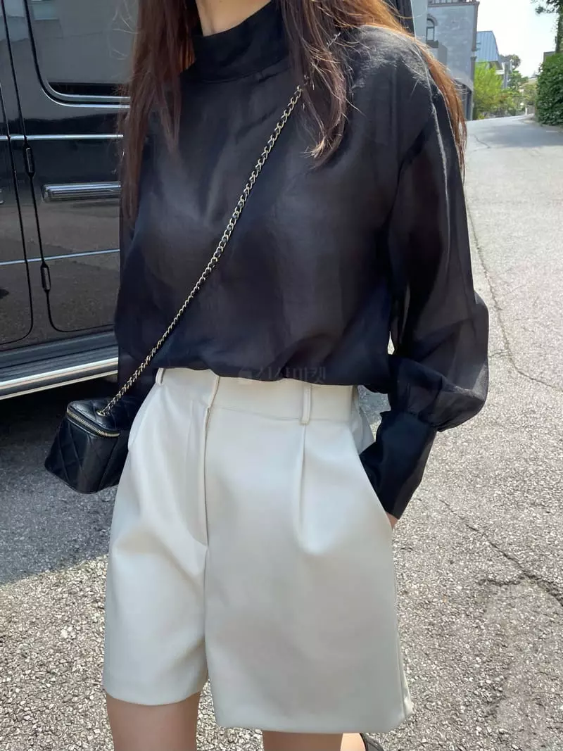 Levase - Korean Women Fashion - #pursuepretty - Ple Leather Pants - 10