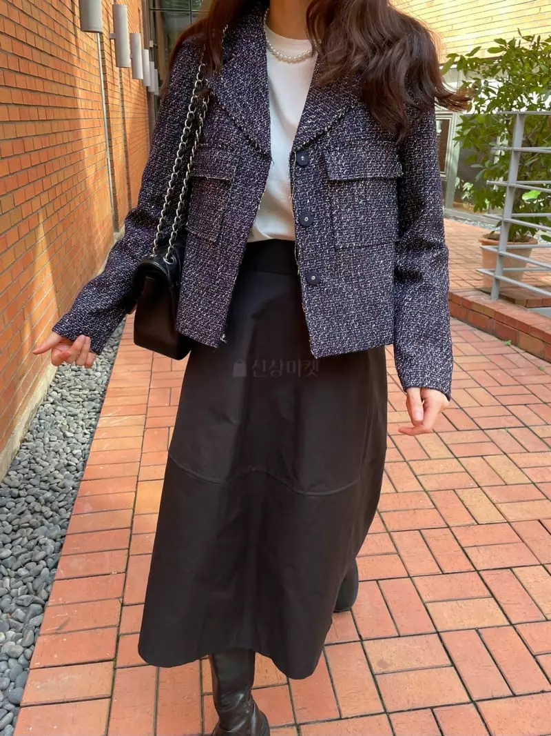 Levase - Korean Women Fashion - #pursuepretty - Twitter Jacket - 5