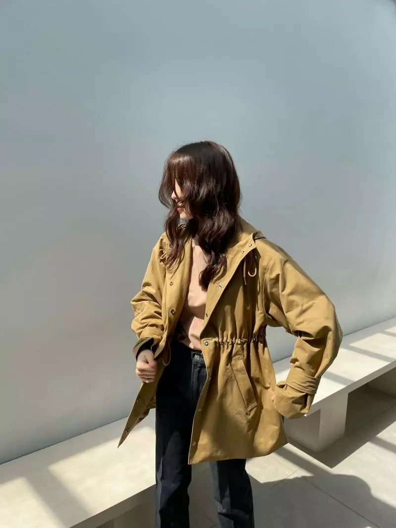 Levase - Korean Women Fashion - #restrostyle - Puff Field Jumper - 7
