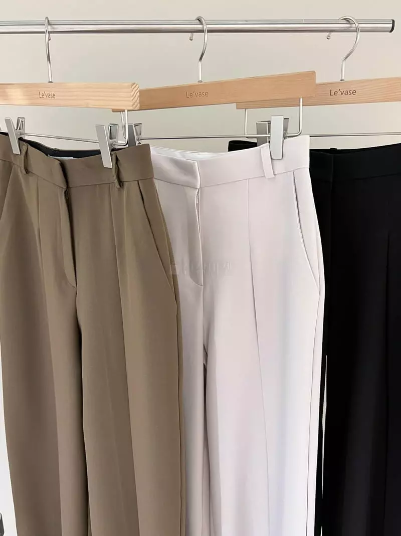 Levase - Korean Women Fashion - #restrostyle - Camue Pants - 3