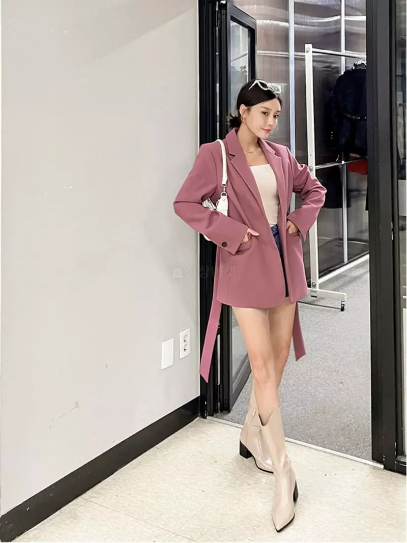 Levase - Korean Women Fashion - #restrostyle - Wind Jacket - 2