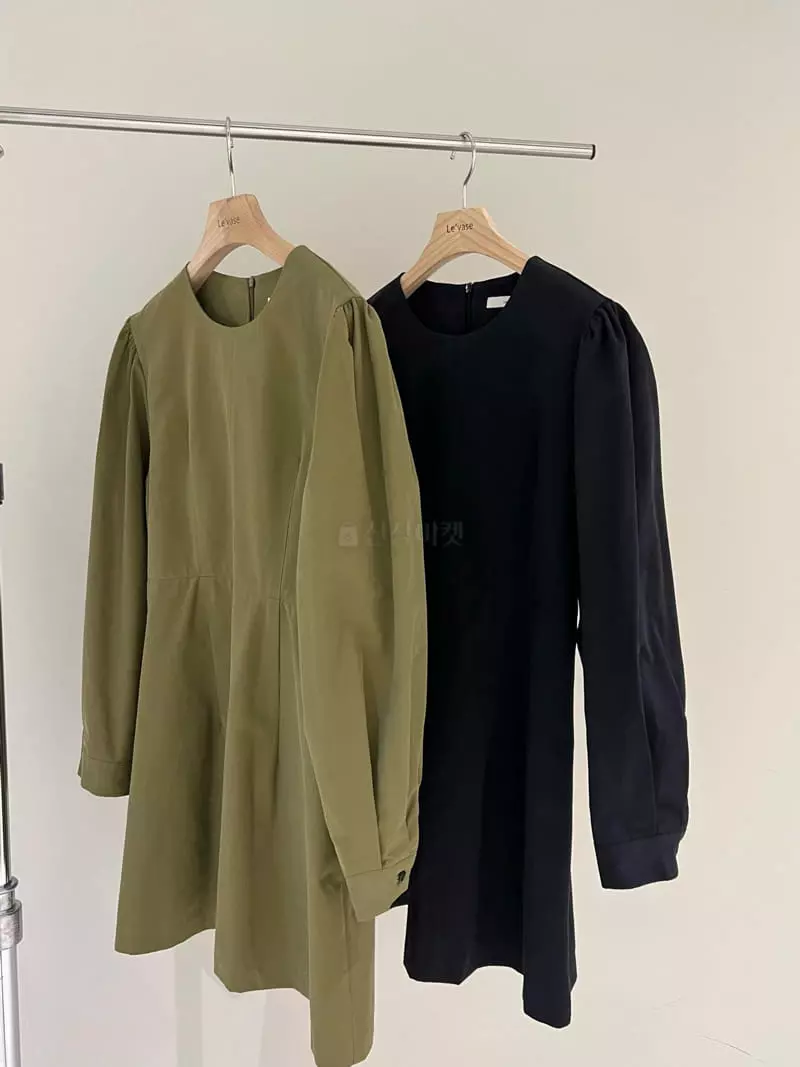 Levase - Korean Women Fashion - #restrostyle - Oliver One-piece
