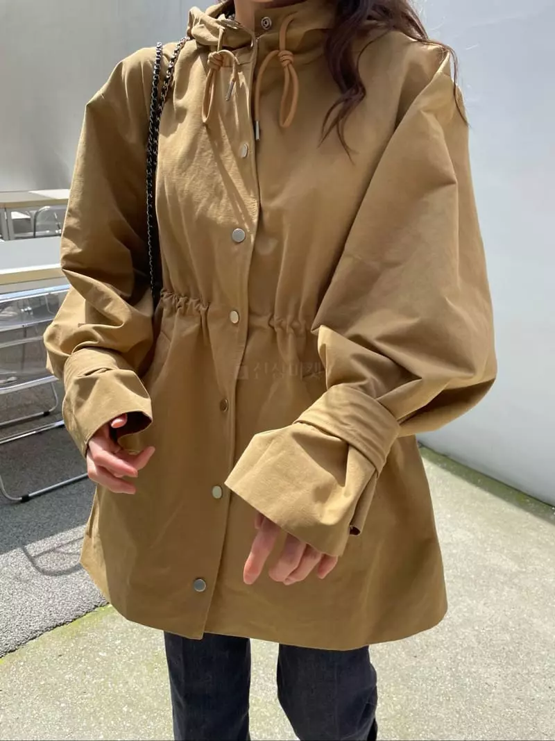Levase - Korean Women Fashion - #romanticstyle - Puff Field Jumper - 8