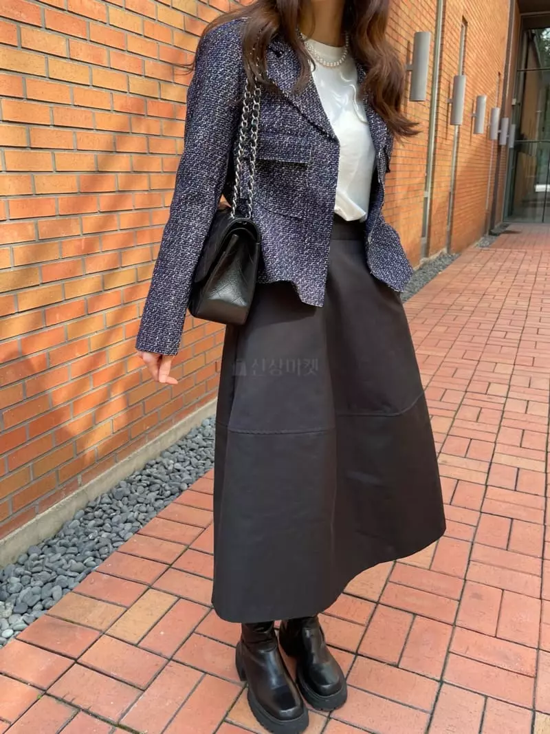 Levase - Korean Women Fashion - #romanticstyle - Twitter Jacket - 7