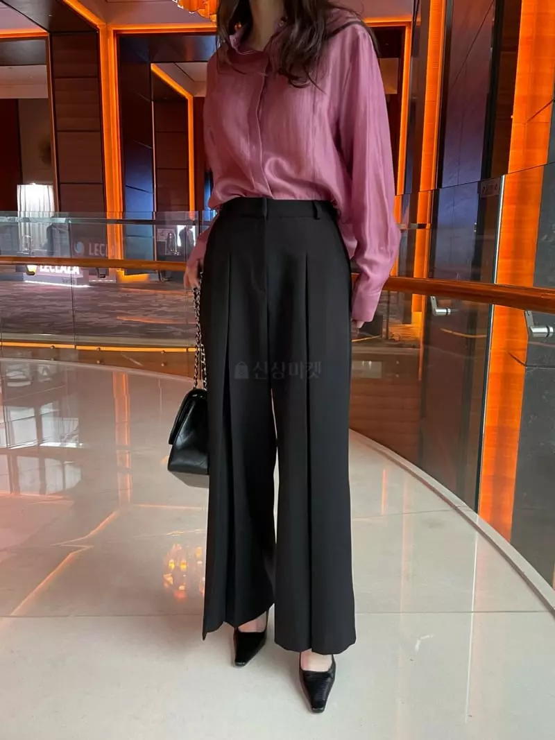 Levase - Korean Women Fashion - #restrostyle - Camue Pants - 4