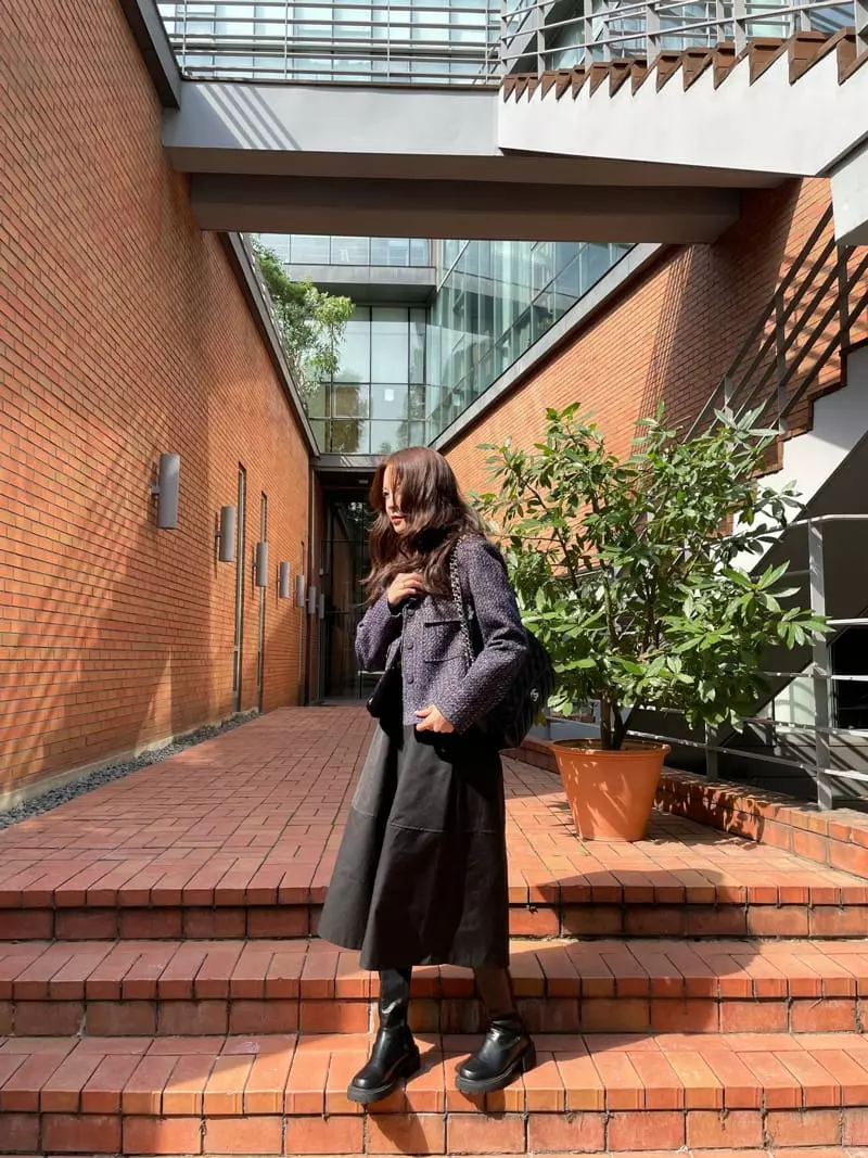Levase - Korean Women Fashion - #shopsmall - Twitter Jacket - 8