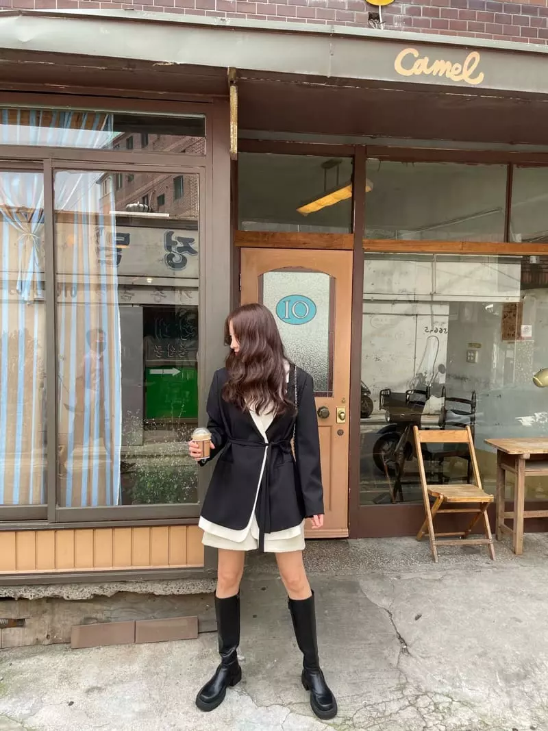 Levase - Korean Women Fashion - #shopsmall - Two Fold Jacket - 7