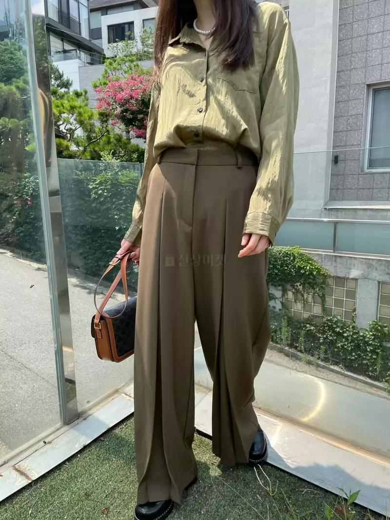 Levase - Korean Women Fashion - #shopsmall - Camue Pants - 5